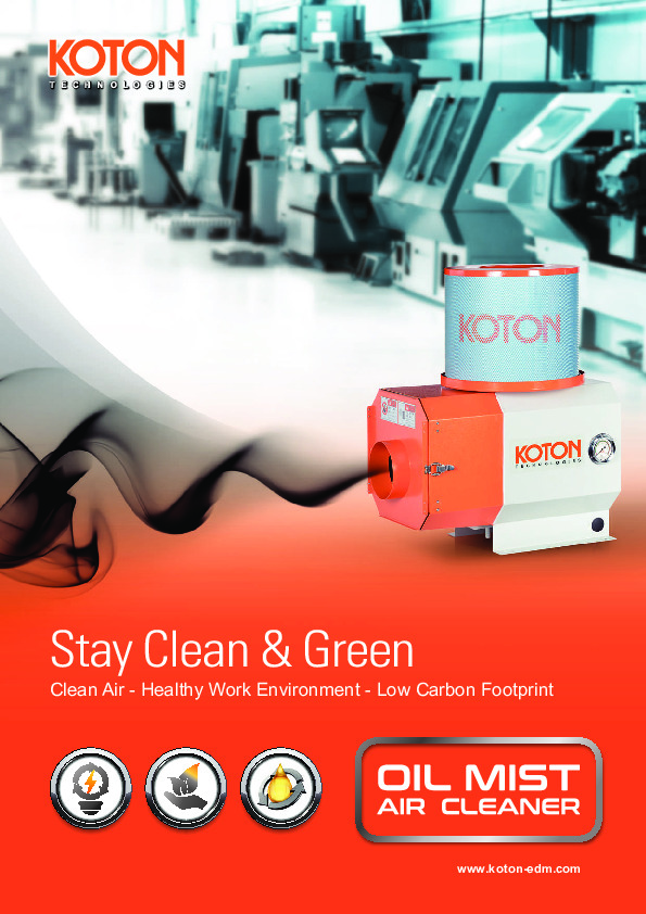Oil Mist Air Cleaner 